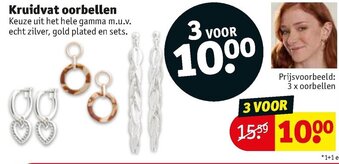Kruidvat oorbellen