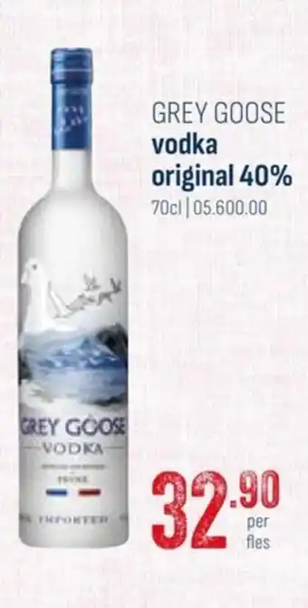 Horeca totaal GREY GOOSE vodka original 40% 70cl aanbieding