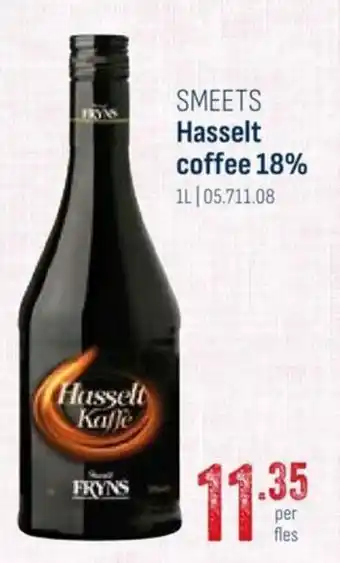 SMEETS Hasselt coffee 18% 1L