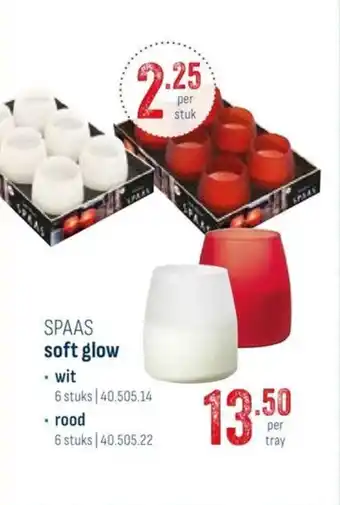 SPAAS soft glow 6 stuks