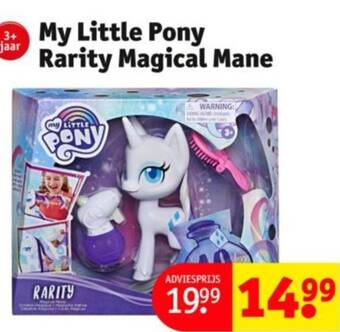 Kruidvat My Little Pony Rarity Magical Mane aanbieding