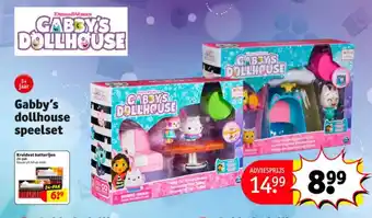 Kruidvat Gabby's dollhouse speelset aanbieding