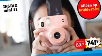 Kruidvat INSTAX mini 11 aanbieding