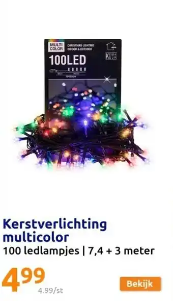 Kerstverlichting multicolor