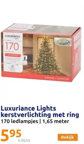 Luxuriance lights kerstverlichting met ring