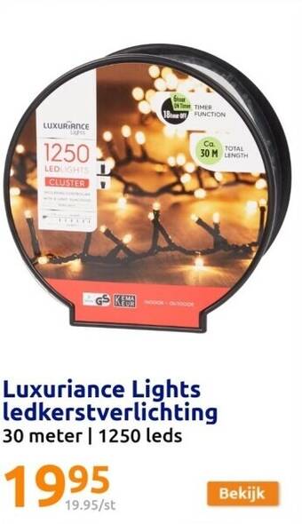 Action Luxuriance lights ledkerstverlichting aanbieding