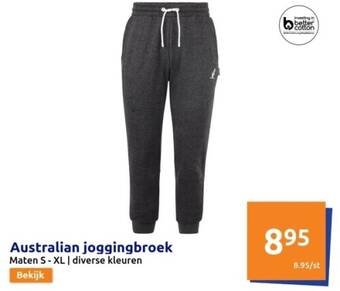 Action Australian joggingbroek aanbieding