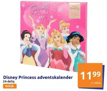 Action Disney princess adventskalender aanbieding