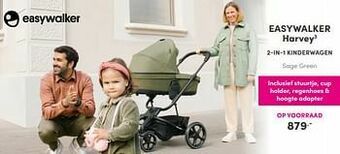Baby & Tiener Easywalker harvey3 2-in-1 kinderwagen aanbieding