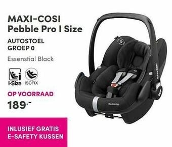 Baby & Tiener Maxi-cosi pebble pro i size autostoel aanbieding