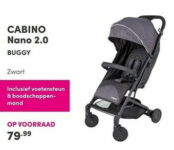 Baby & Tiener Cabino nano 2.0 buggy aanbieding