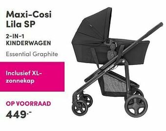 Baby & Tiener Maxi-cosi lila sp 2-in-1 kinderwagen aanbieding