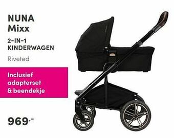 Baby & Tiener Nuna mixx 2-in-1 kinderwagen aanbieding