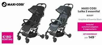 Baby & Tiener Maxi cosi laika 2 essential buggy aanbieding