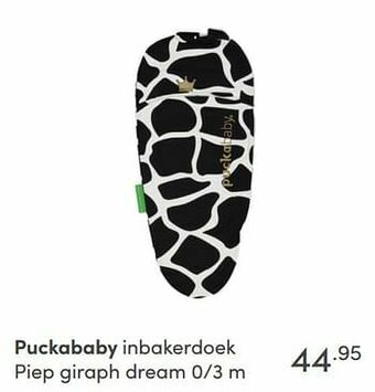Baby & Tiener Puckababy inbakerdoek piep giraph dream aanbieding
