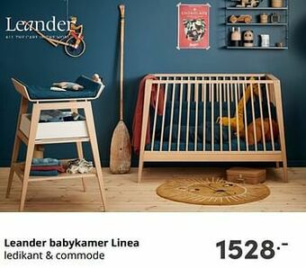 Baby & Tiener Leander babykamer linea aanbieding