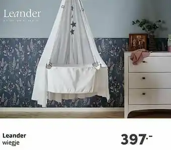 Baby & Tiener Leander wiegje aanbieding