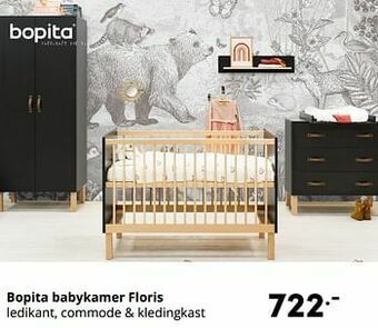 Baby & Tiener Bopita babykamer floris aanbieding