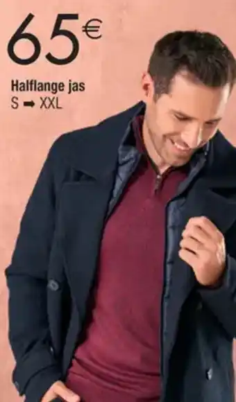 Cora Halflange jas aanbieding