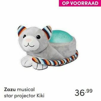 Baby & Tiener Zazu musical star projector kiki aanbieding