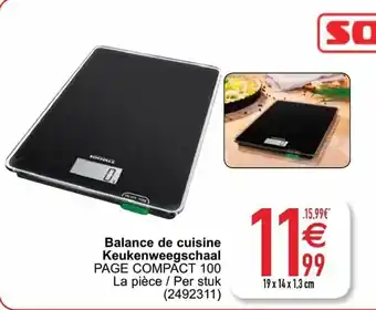 Balance de cuisine Keukenweegschaal