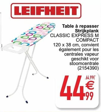 Cora Table a repasser Strijkplank aanbieding