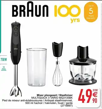 Cora Mixer plongeant / Staafmixer aanbieding