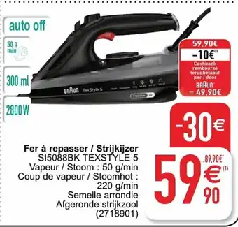 Cora Fer a repasser / Strijkijzer aanbieding