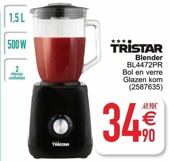 Cora Tristar Blender BL4472PR aanbieding