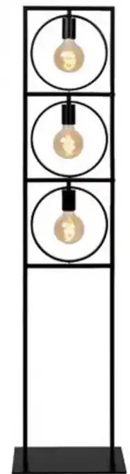 Staande lamp LUCIDE SUUS in meetal 34 x 24 x 145 cm 3x E27 (3443269)