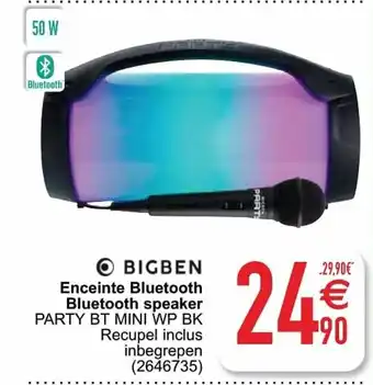 Cora Bigben Enceinte Bluetooth speaker aanbieding