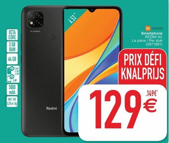 Cora Xiaomi Smartphone REDMI 9C aanbieding