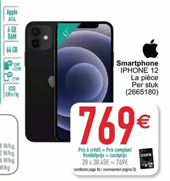 Cora Iphone Smartphone aanbieding