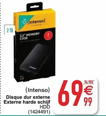 Cora Intenso Disque dur externe Externe harde schijf aanbieding