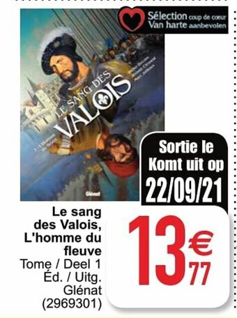 Cora Le sang des Valois, L'homme du fleuve aanbieding