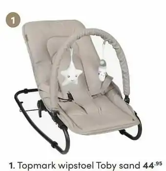 Baby & Tiener Topmark wipstoel toby sand aanbieding