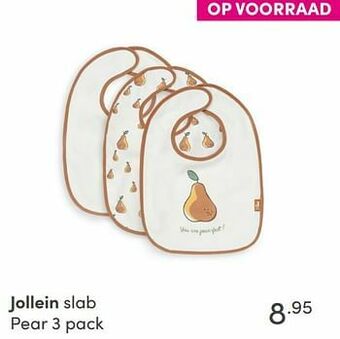 Baby & Tiener Jollein slab pear aanbieding