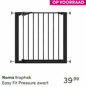 Baby & Tiener Noma traphek easy fit pressure zwart aanbieding