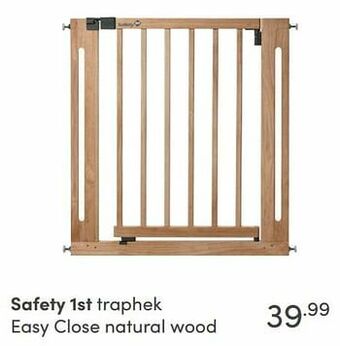 Baby & Tiener Safety 1st traphek easy close natural wood aanbieding