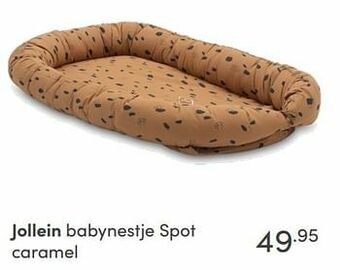 Baby & Tiener Jollein babynestje spot caramel aanbieding