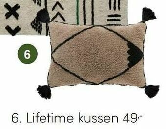 Baby & Tiener Lifetime kussen aanbieding