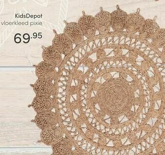 Baby & Tiener Kidsdepot vloerkleed pixie aanbieding