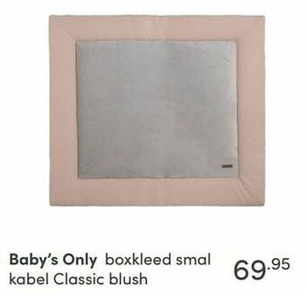 Baby’s only boxkleed smal kabel classic blush