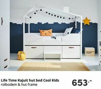 Baby & Tiener Life time kajuit hut bed cool kids aanbieding
