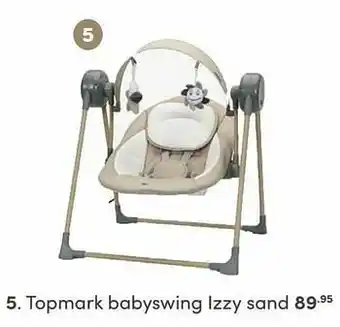 Baby & Tiener Topmark babyswing izzy sand aanbieding