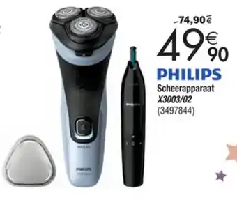 Cora PHILIPS Scheerapparaat X3003/02 (3497844) aanbieding