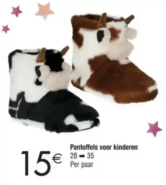Cora Pantoffels voor kinderen aanbieding