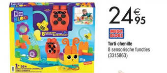 Cora MEGA BLOKS Torti chenille aanbieding