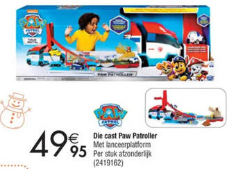 Cora Die cast Paw Patroller aanbieding