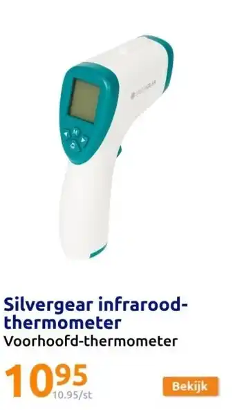 Action Silvergear infrarood-thermometer aanbieding